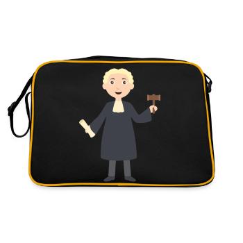 Juges - Sac Retro - noir/or - Dos