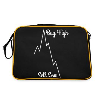 Buy the FKN Dip Financial Meme Finance Exchange - Retro Bag - black/gold - Back
