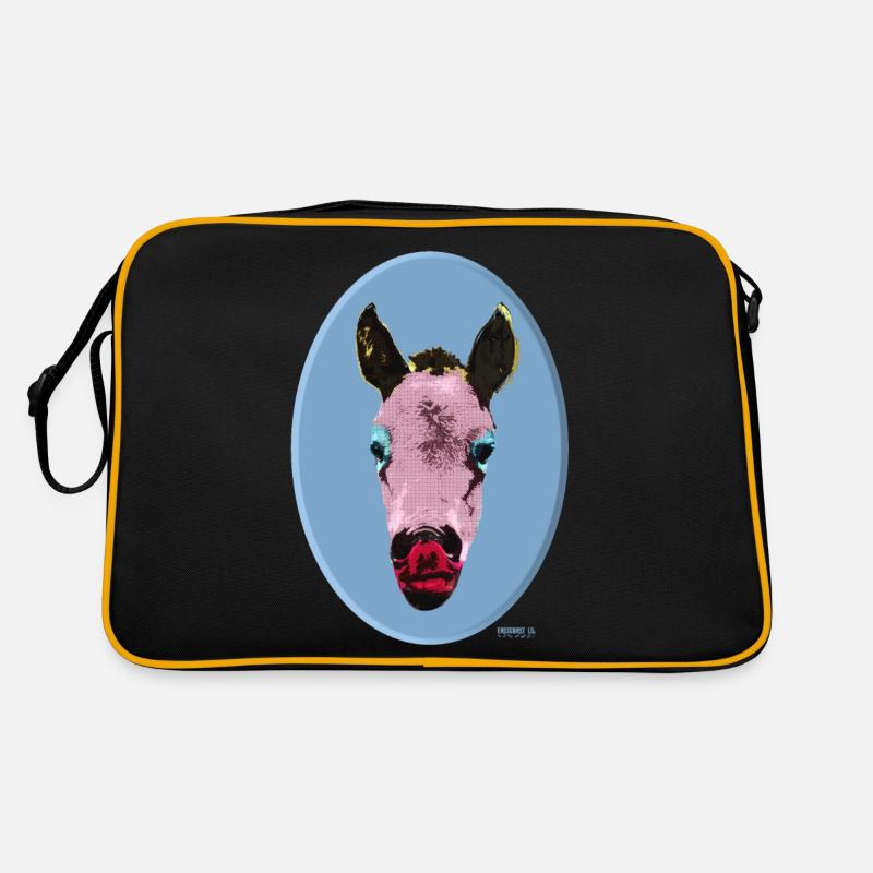 Rainy va Marilyn - Sac Retro - noir/or
