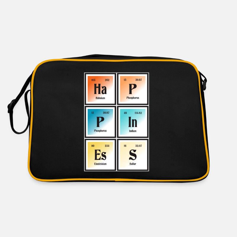Happiness | Periodic Table of Elements Retro Bag