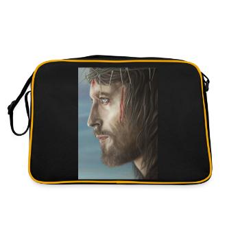 Jésus de Nazareth - Sac Retro - noir/or - Dos