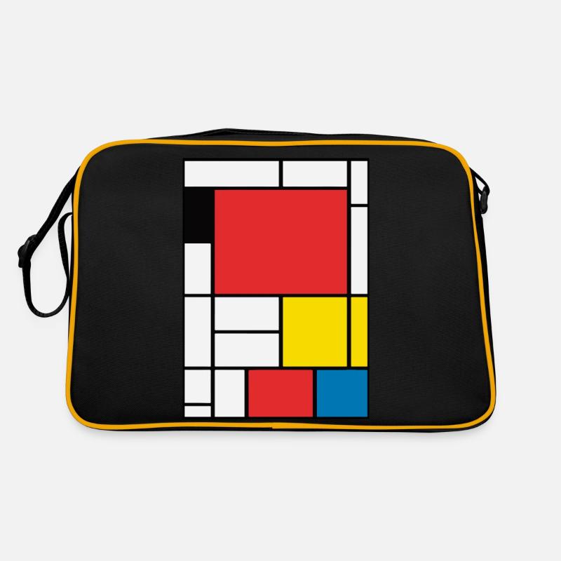 Abstract Painting Retro Bag