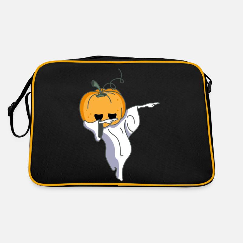 Fantôme de citrouille Sac Retro