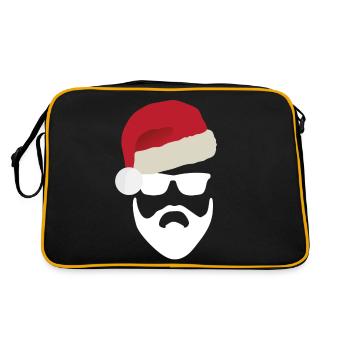 Nikolaus Bart Sunglasses | Christmas, Gift - Retro Bag - black/gold - Back