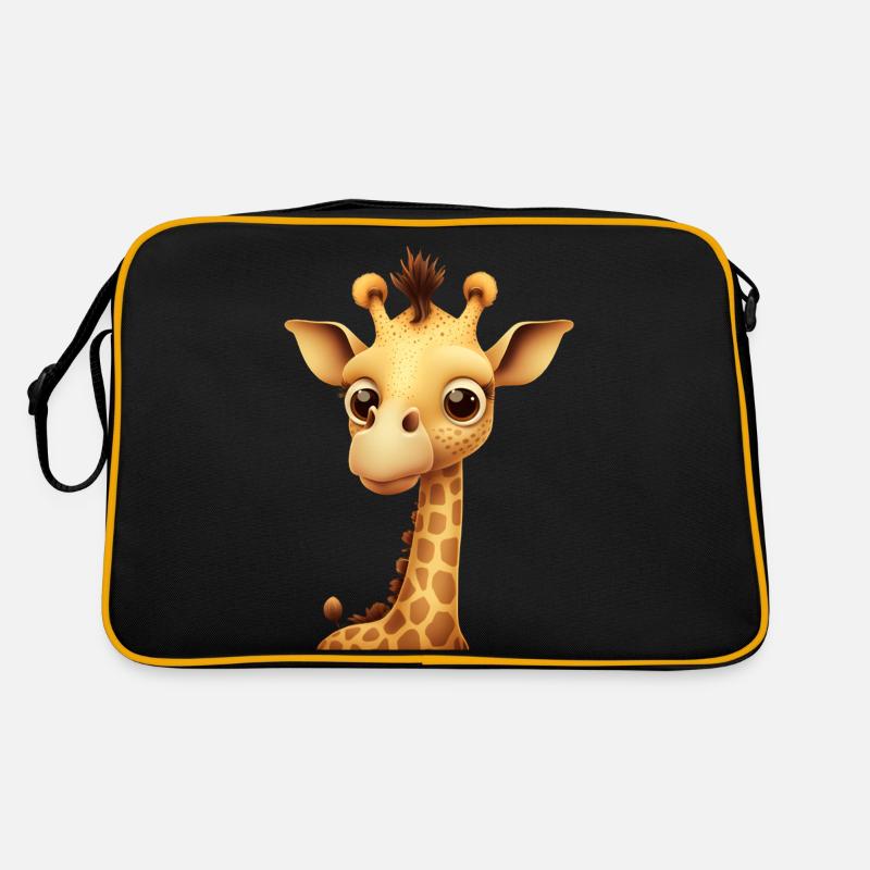 giraffe Retro Tasche