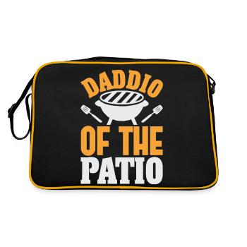 DADDIO DU PATIO - Sac Retro - noir/or - Dos