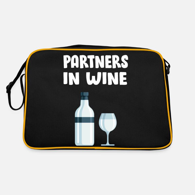 Bier Wein Whiskey Schnaps Alkohol Retro Tasche