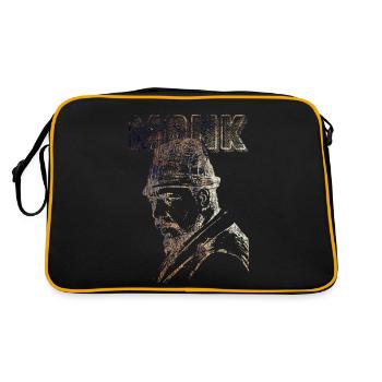 Monk - Retro Bag - black/gold - Back