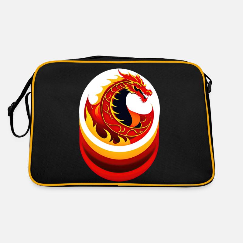 Dragon de feu Sac Retro