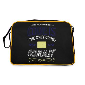 birthday present statement present father gift - Retro Bag - black/gold - Back