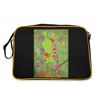 Summer desire to live - Retro Bag - black/gold - Back