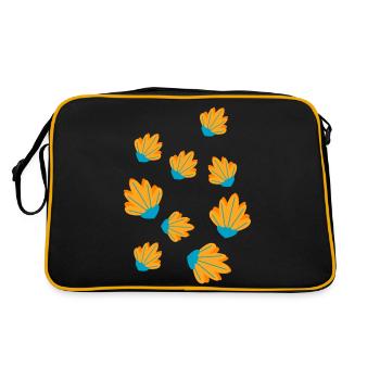 Flower Flower Plant - Sac Retro - noir/or - Dos