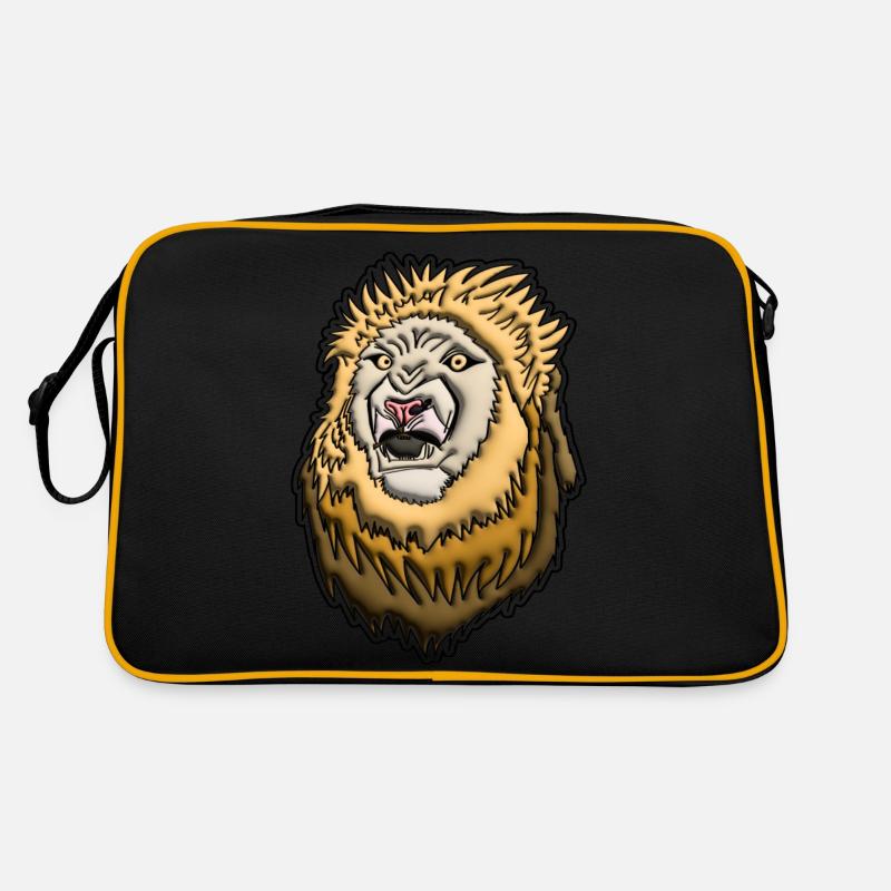 Löwe Retro Tasche