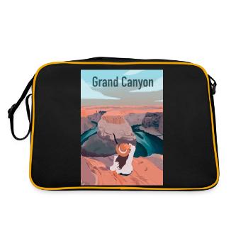 Grand canyon - Sac Retro - noir/or - Dos