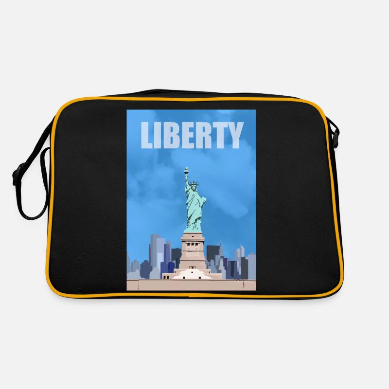 Freiheitsstatue Retro Tasche
