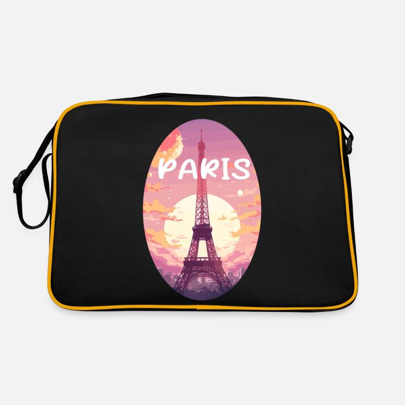 Pastel pink Paris Retro Bag