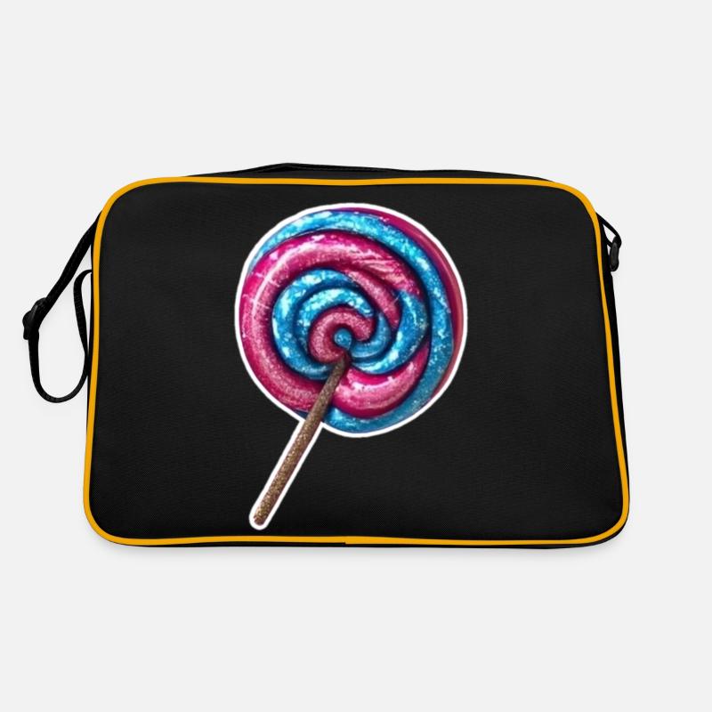 Pretty Pearly Lollipop with Glitter Retro Bag