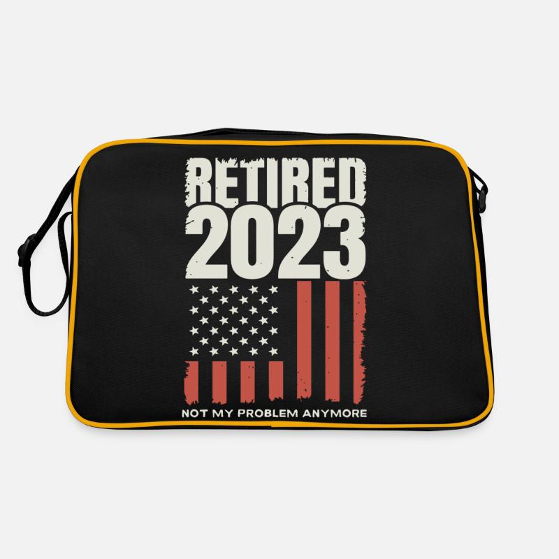 Retired 2023 Not my Problem anomore Retro Bag