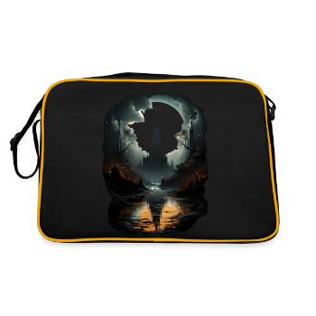 Gothique - Sac Retro - noir/or - Dos