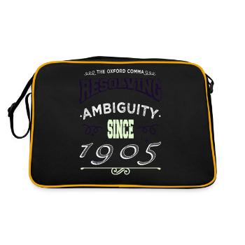 Conduire cool fun costume déclaration anniversaire - Sac Retro - noir/or - Dos