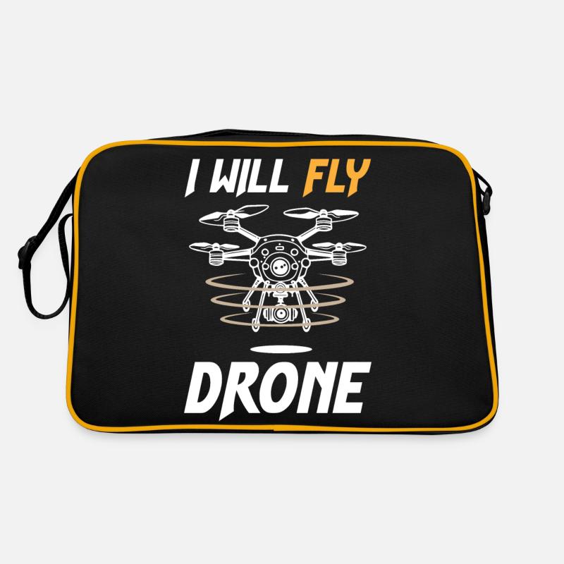 I Will Fly Drone Retro Bag