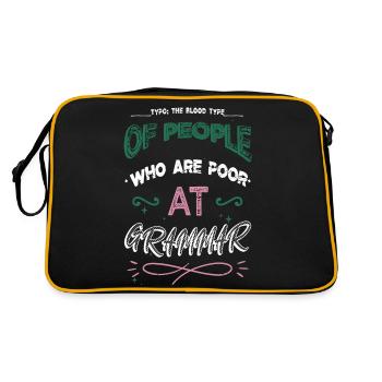 Techniques de narration Écriture créative - Sac Retro - noir/or - Dos