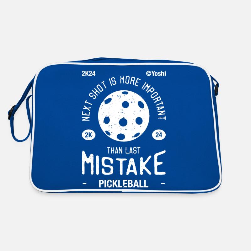Pickleball, der nächste Schuss Retro Tasche