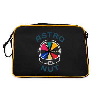 Écrou Astronaut Astro - Sac Retro - noir/or - Dos