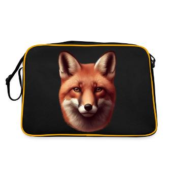 Fox - Retro Bag - black/gold - Back