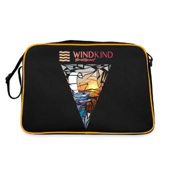Kitesurfeurs - Sac Retro - noir/or - Dos