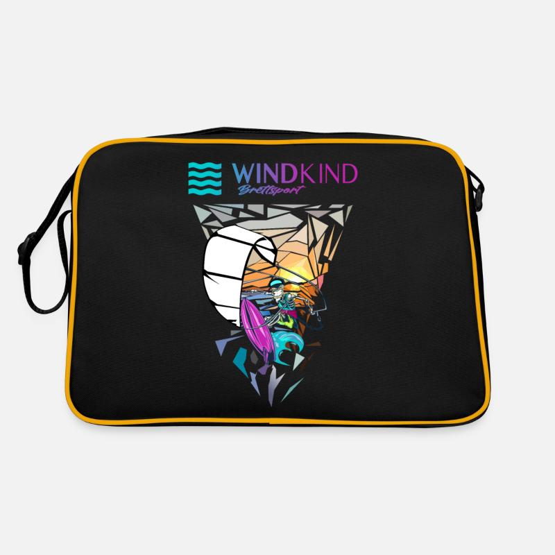 Kitesurfing - Retro Bag - black/gold