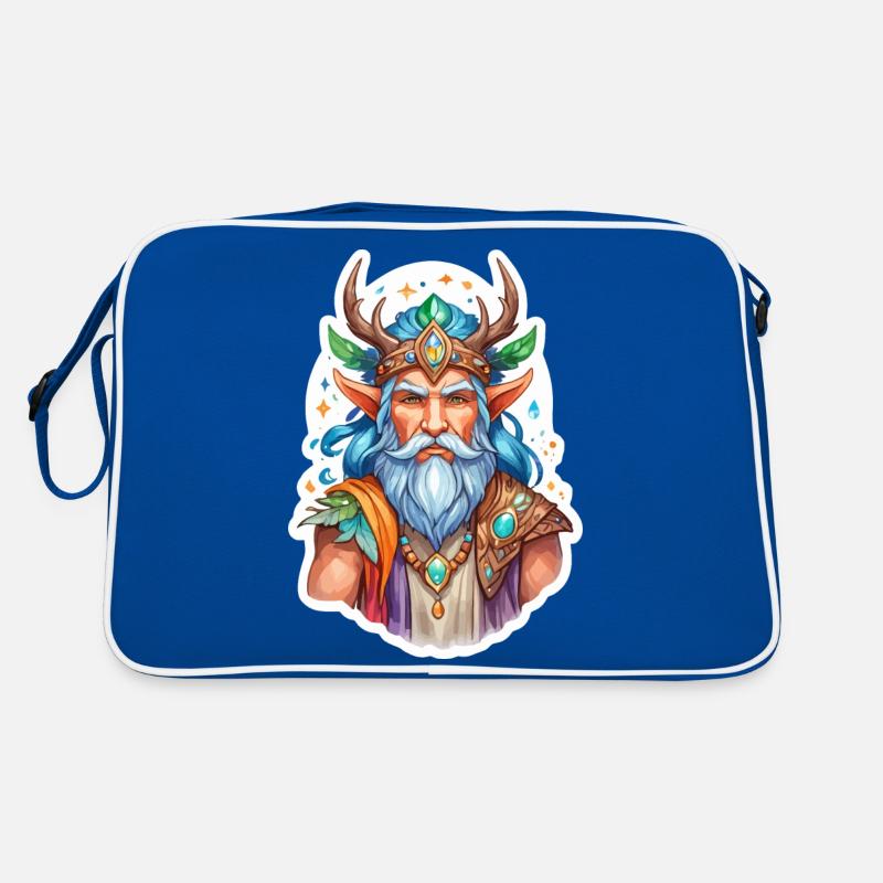 Druide Wasserfarben Retro Tasche