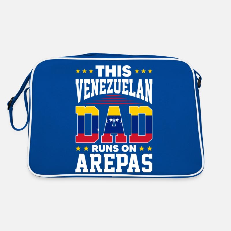 this venezuelan dad runs on arepas Design Retro Bag
