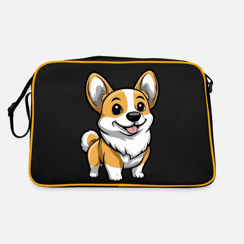 Corgi Dog Comic Cute Retro Bag