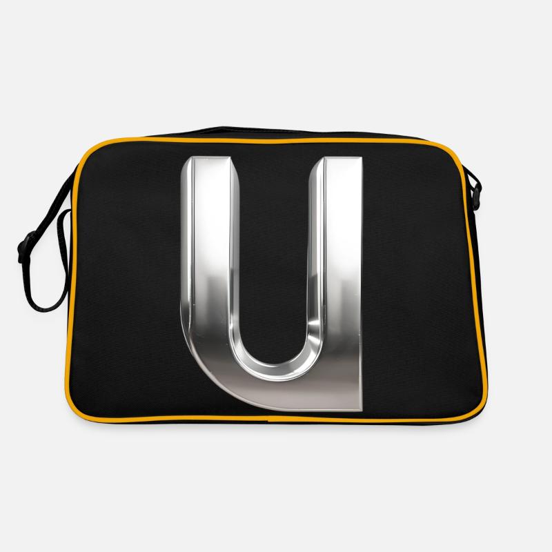Chrome ,, U " Metallic Retro Tasche