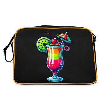 Cocktail - Sac Retro - noir/or - Dos