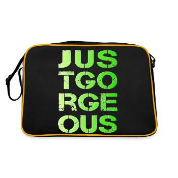 Tout simplement super dentelle magnifique - Sac Retro - noir/or - Dos