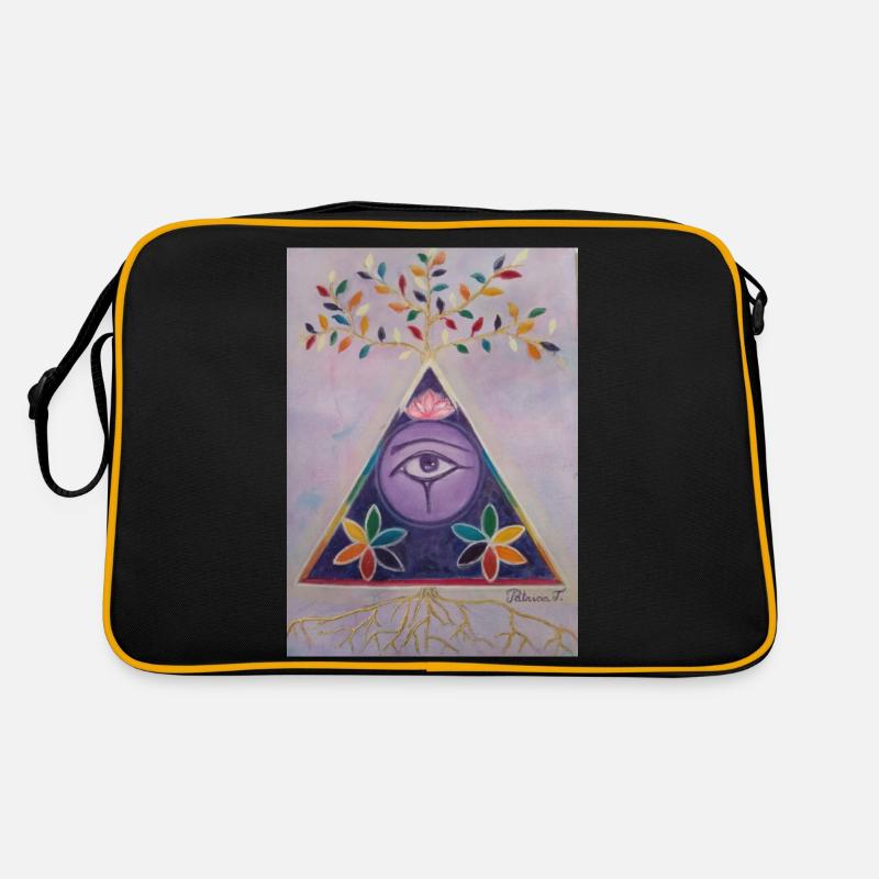 L'Essence du Monde : Collection Origen - Retro Bag - black/gold