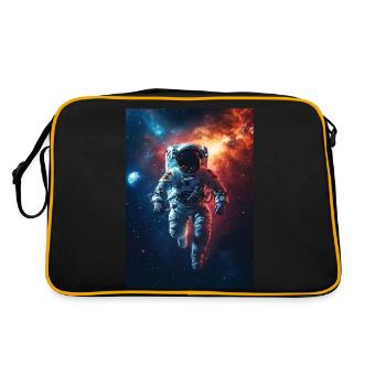 Astronaute 5 - Sac Retro - noir/or - Dos