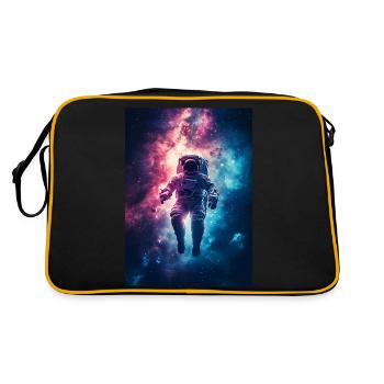Astronaute 2 - Sac Retro - noir/or - Dos