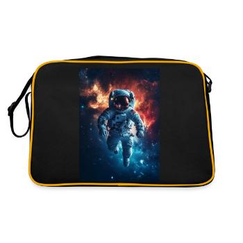 Astronaute 1 - Sac Retro - noir/or - Dos