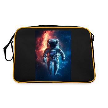 Astronaute 8 - Sac Retro - noir/or - Dos