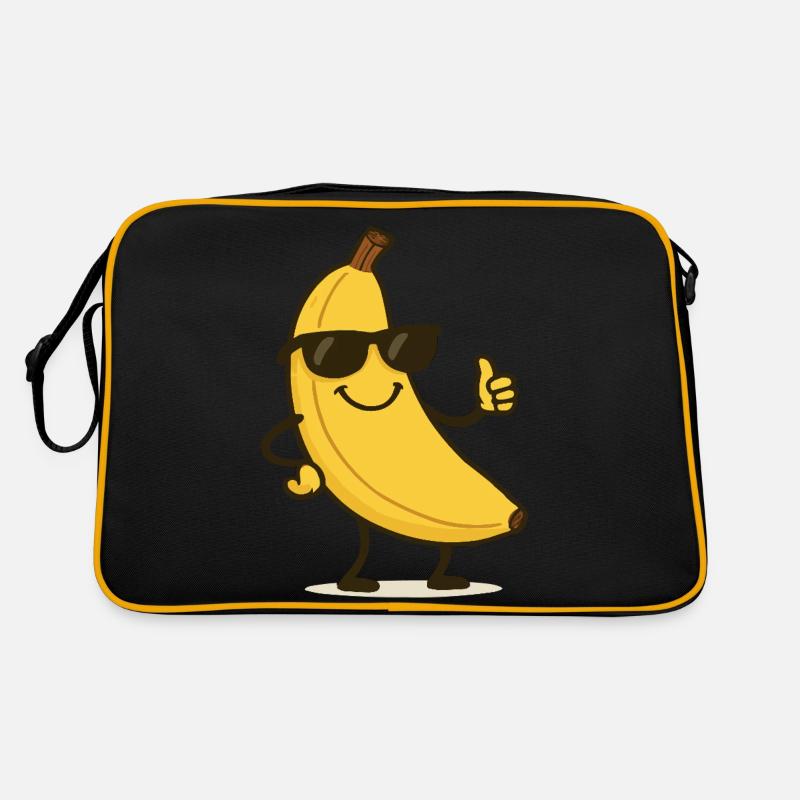 banane comic Retro Tasche