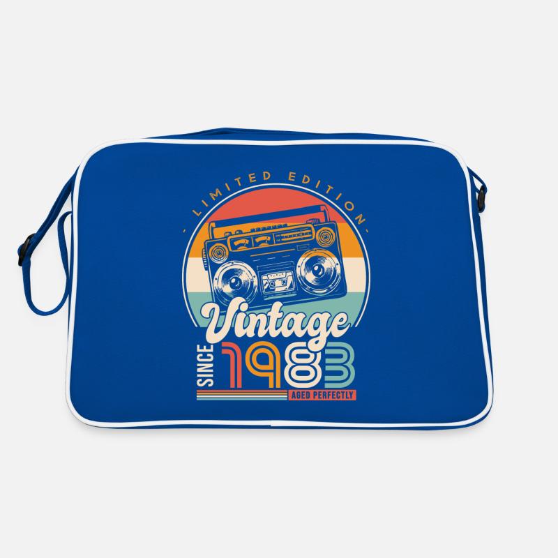 1983 Geburtstagsgeschenk 40 Jahre Retro Tasche
