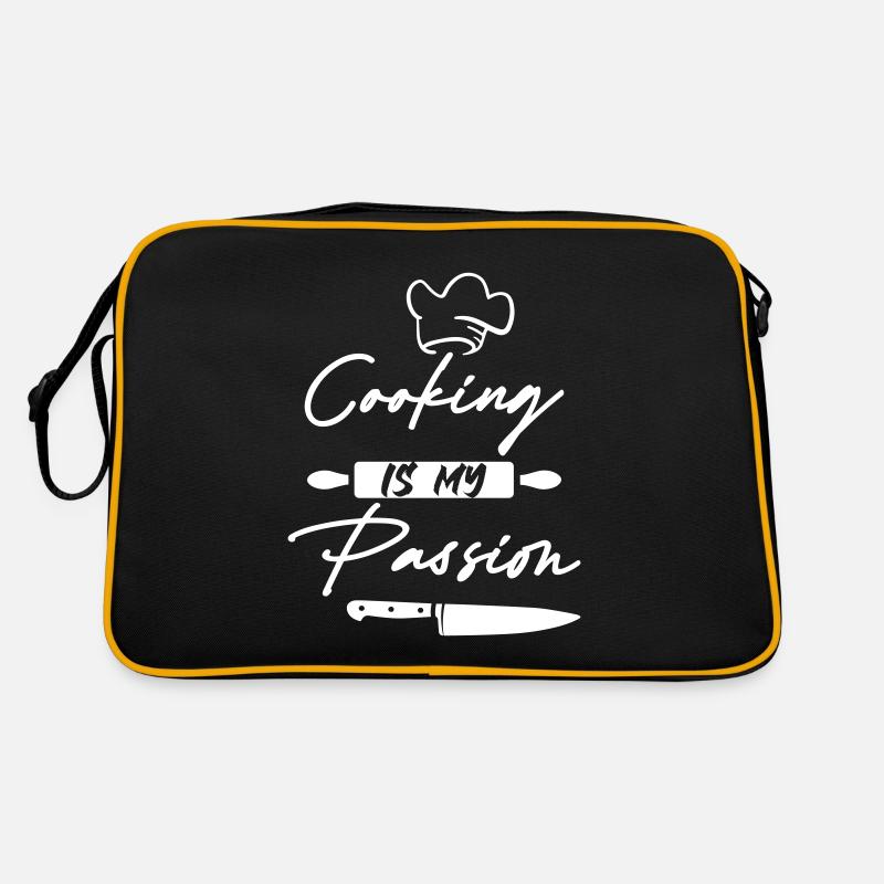 Cooking is My Passion Chef Retro Bag
