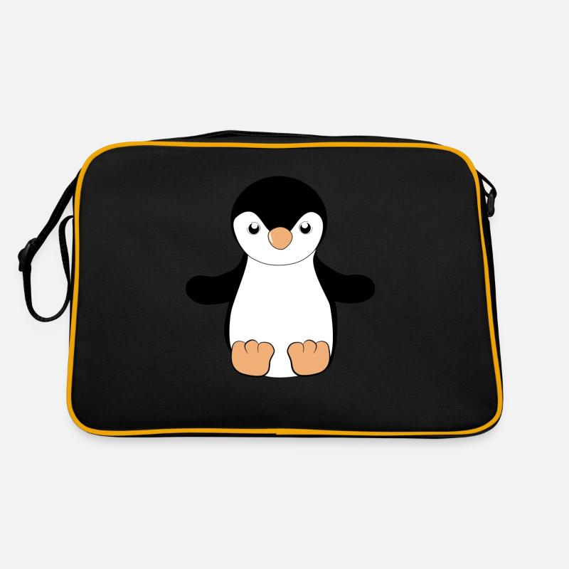 Pinguin Retro Tasche
