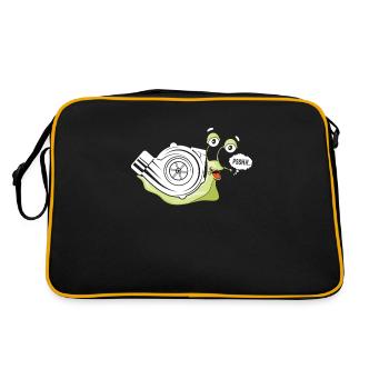 Turboschnecke - Retro Bag - black/gold - Back