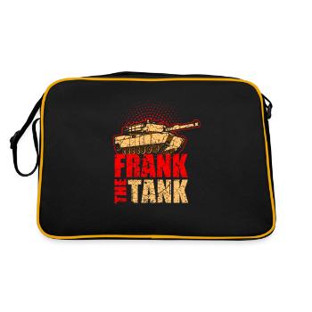 Frank the Tank I Frank the Tank I Ammunition? - Retro Bag - black/gold - Back