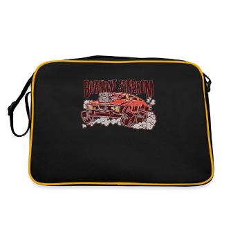 Cadeau de syndrome d'épuisement professionnel pour homme - Sac Retro - noir/or - Dos