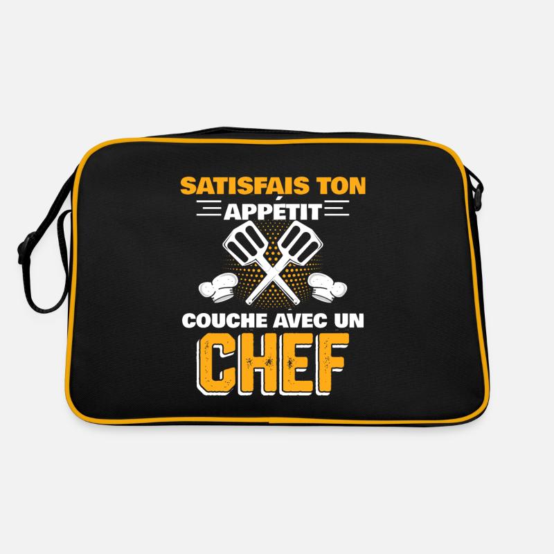 couche avec un chef Sac Retro
